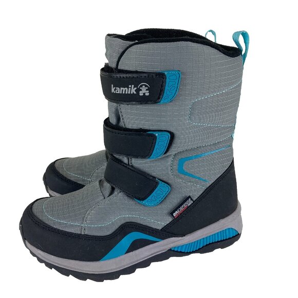 Kamik Other - NEW Kamik Youth Sz 1 Chinook Winter Snow Boots Waterproof Insulated Boy Girl